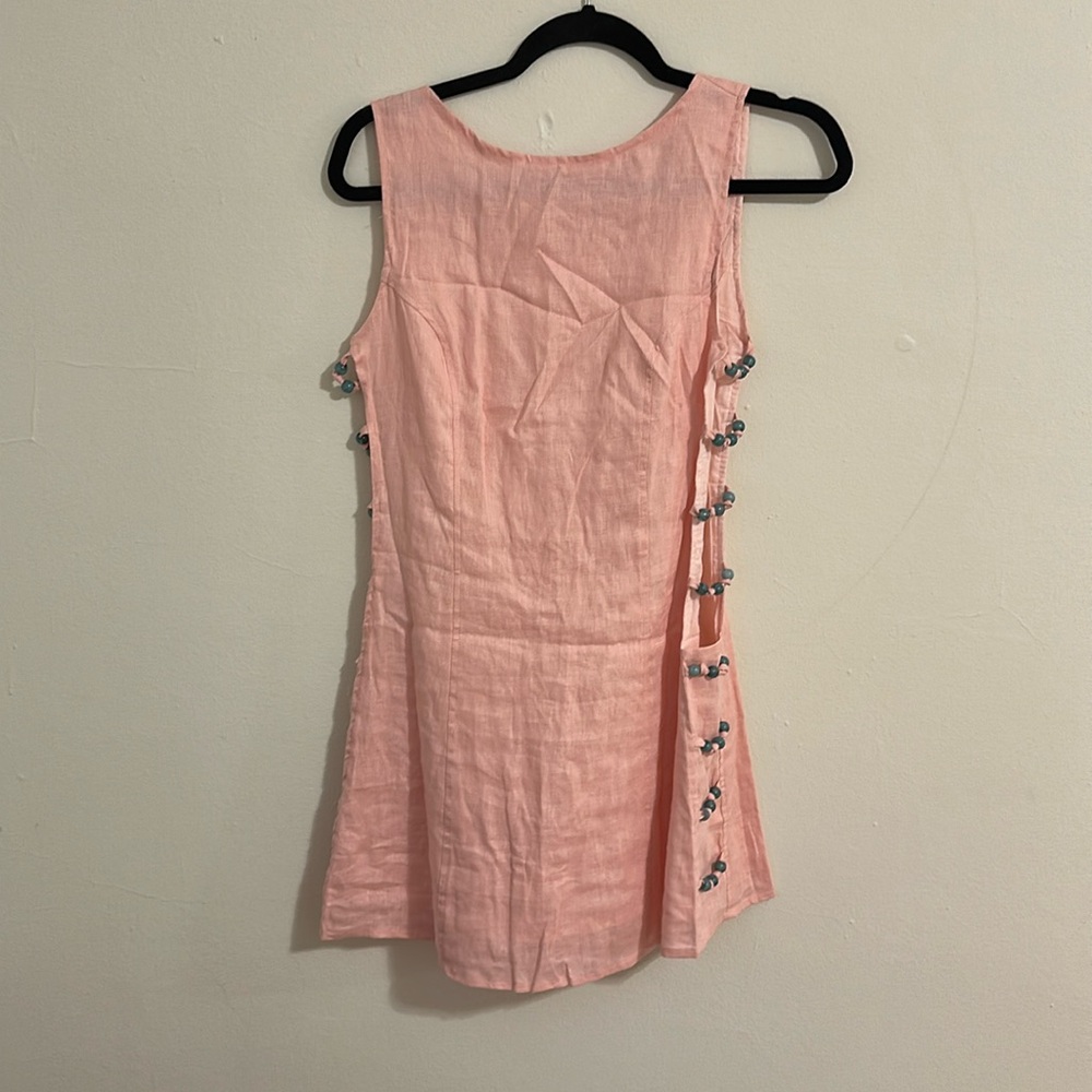 Linen Tia Mini Dress - Picture 4 of 6
